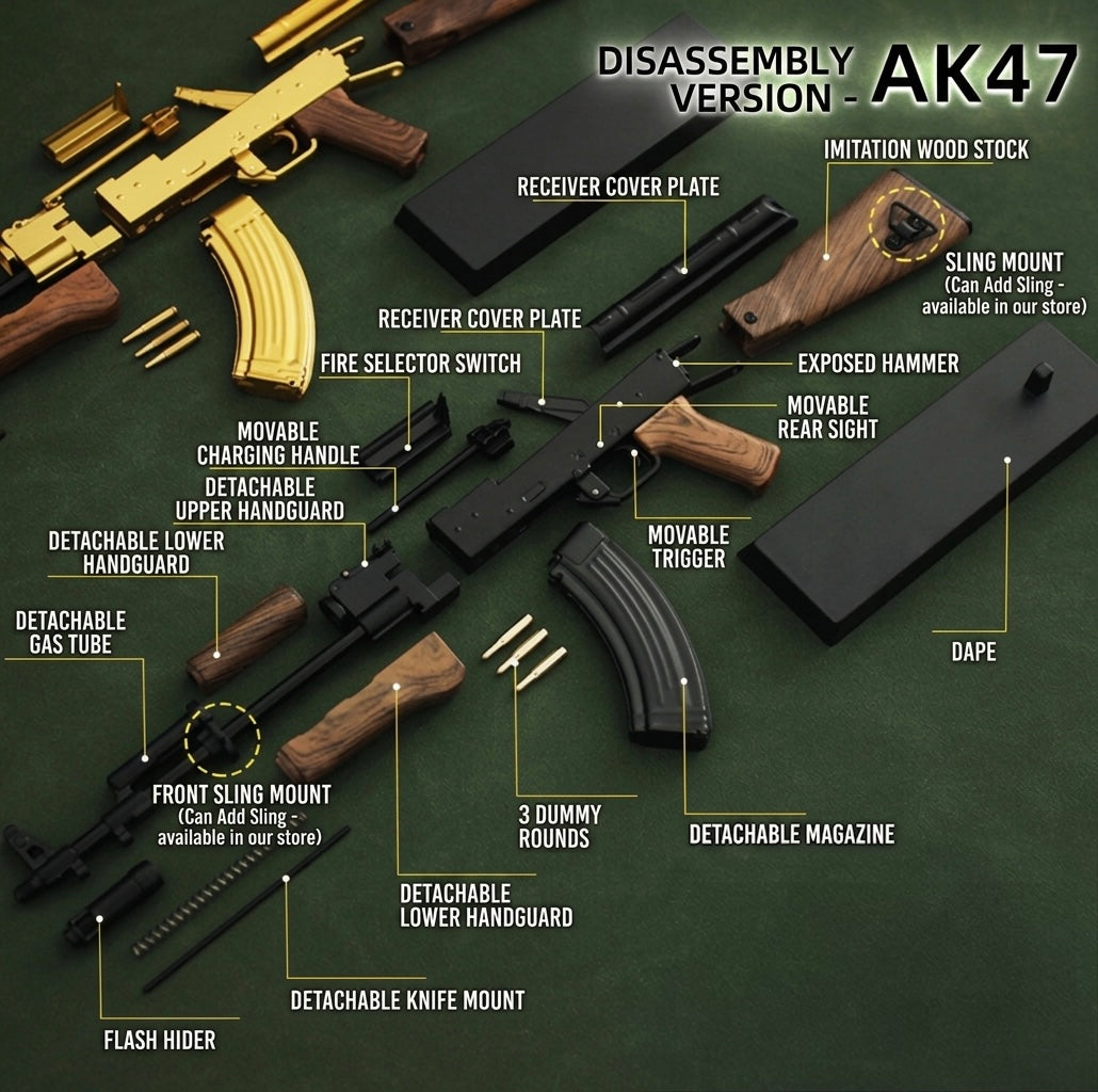1:3 AK47 Models
