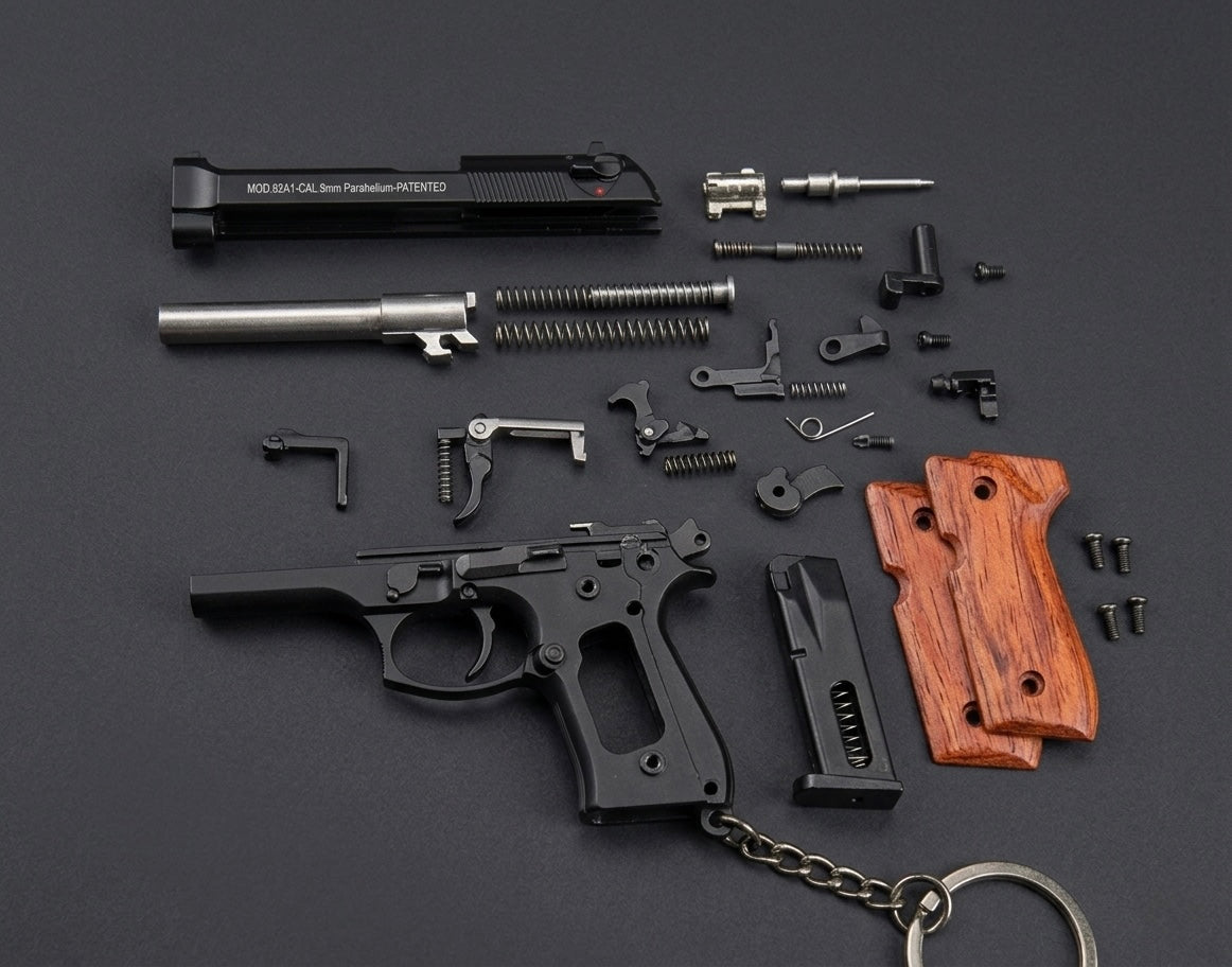 1:3 B92F Keychain Models